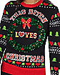 Light-Up This Bitch Loves Christmas Ugly Christmas Sweater