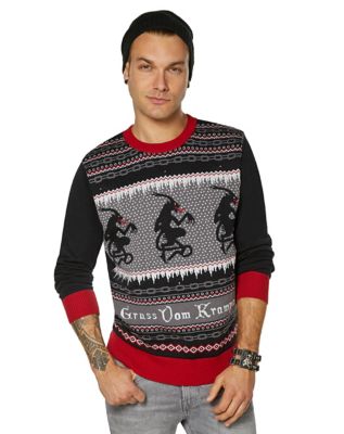 Krampus christmas clearance sweater