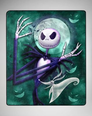 A nightmare before Christmas Skellington blanket - www.weeklybangalee.com