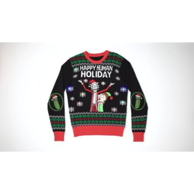 Happy human holiday sweater hotsell