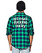Let’s Get Fucking Lucky St. Patrick’s Day Flannel Shirt