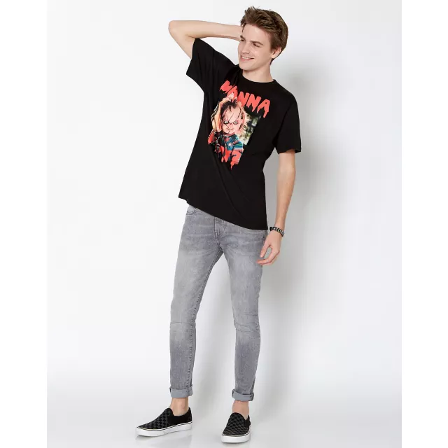 Wanna Play Chucky T Shirt at Spencer's