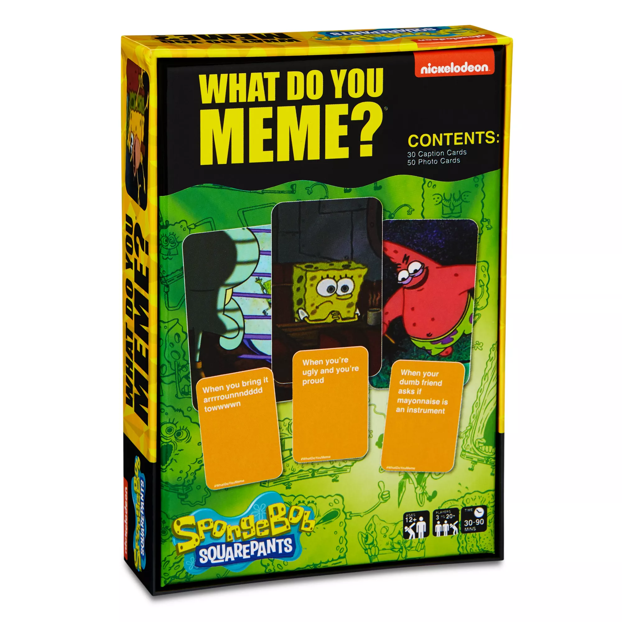 What Do You Meme SpongeBob SquarePants Expansion Pack at Spencer's