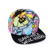 Sanchez Wuz Here Snapback Hat - Rick and Morty at Spencer's