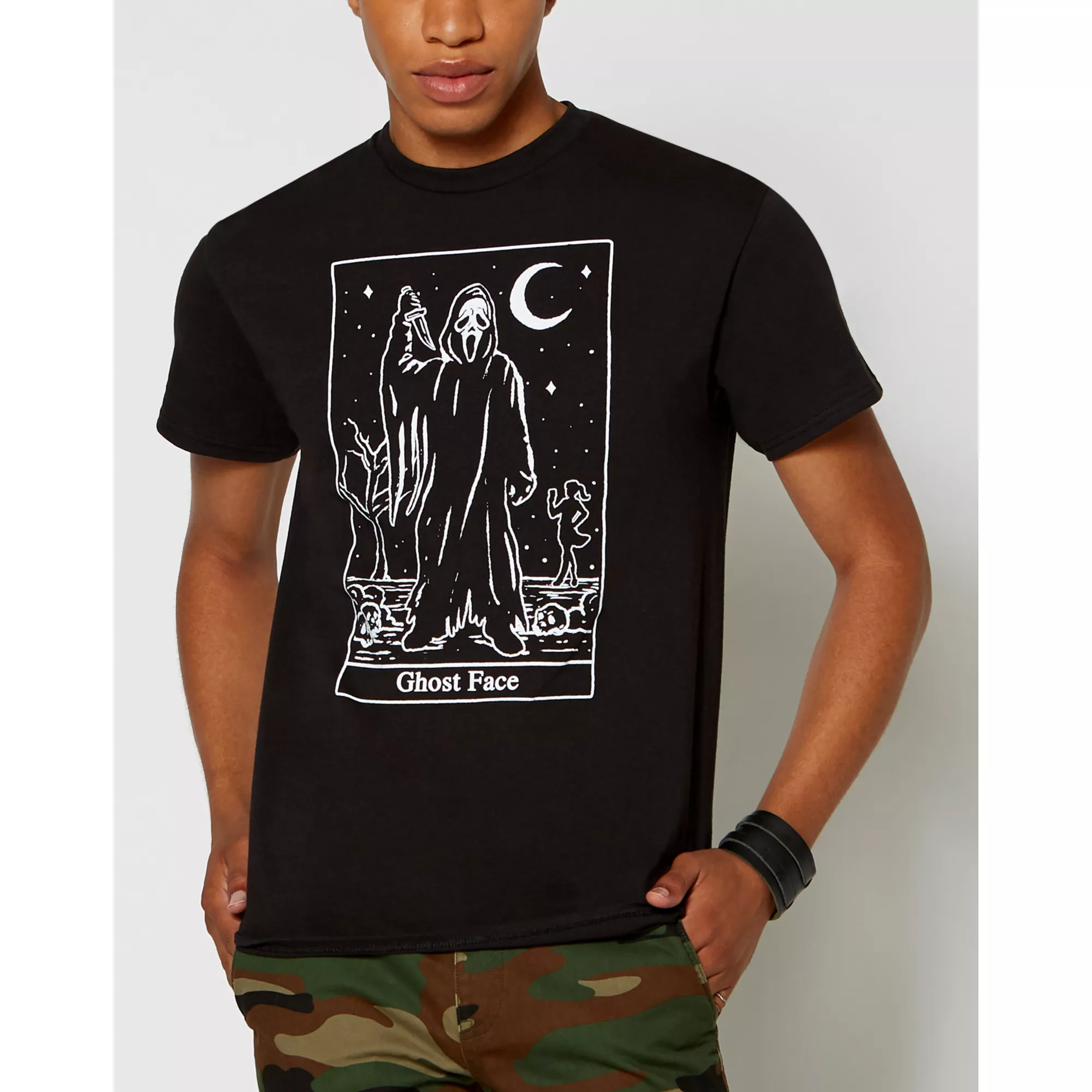Ghost Face Tarot T Shirt at Spencer's
