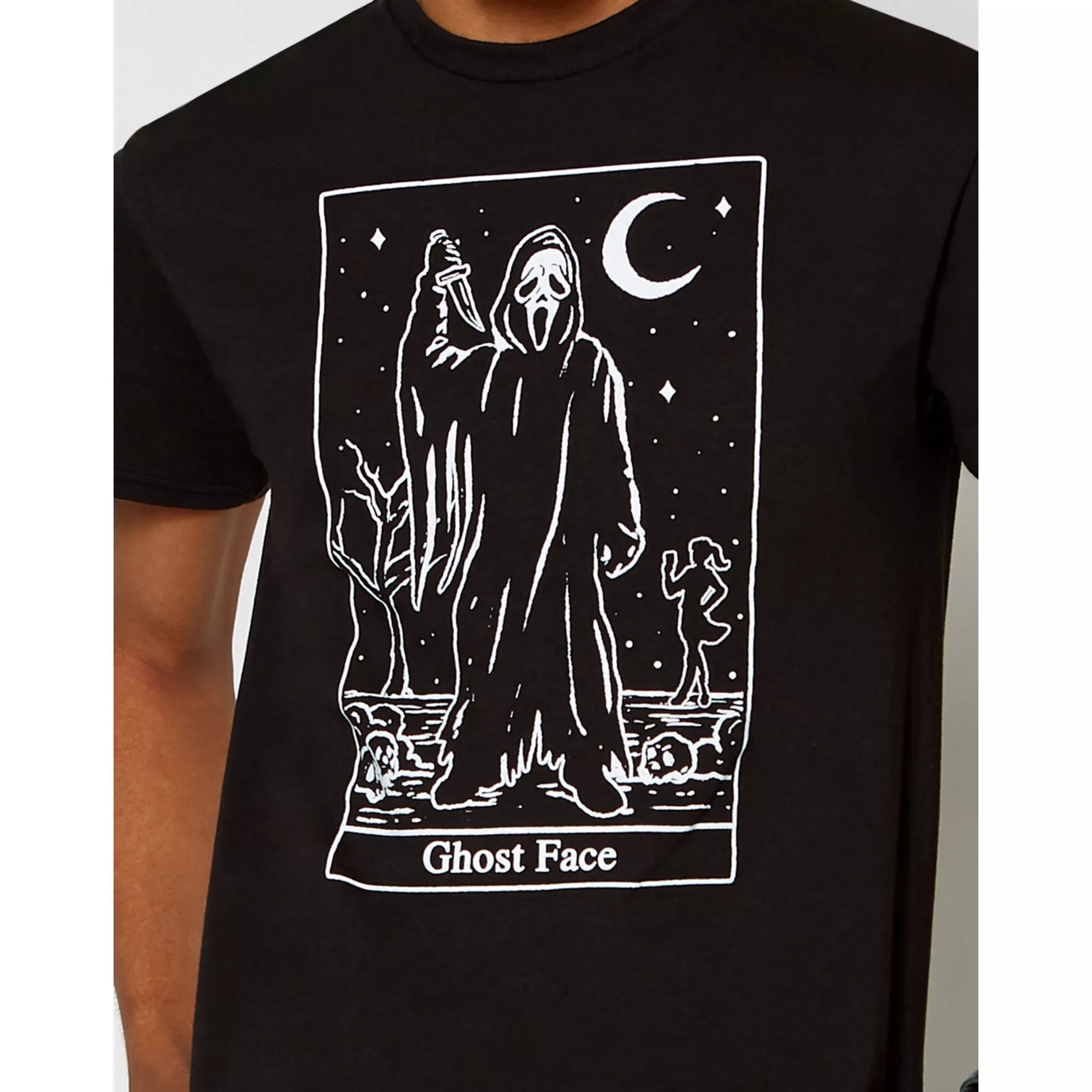 Ghost Face Tarot T Shirt at Spencer's