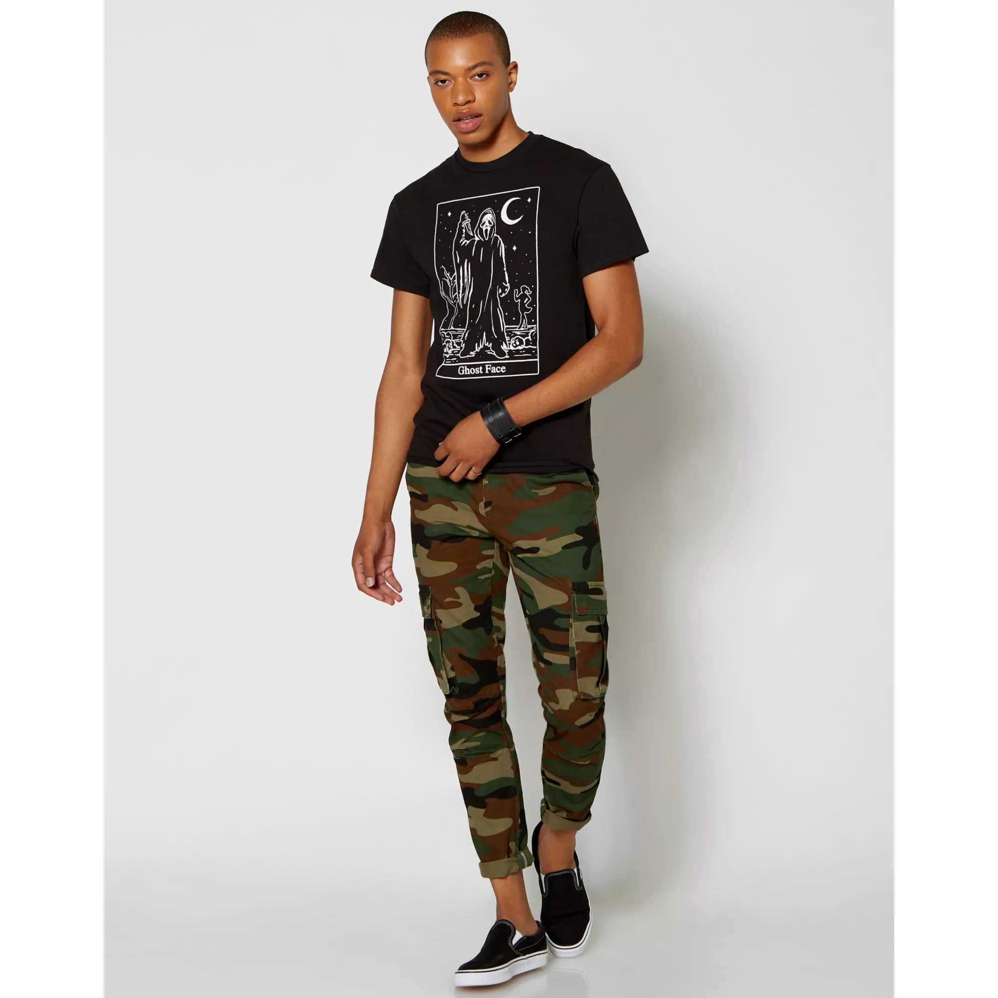 Ghost Face Tarot T Shirt at Spencer's