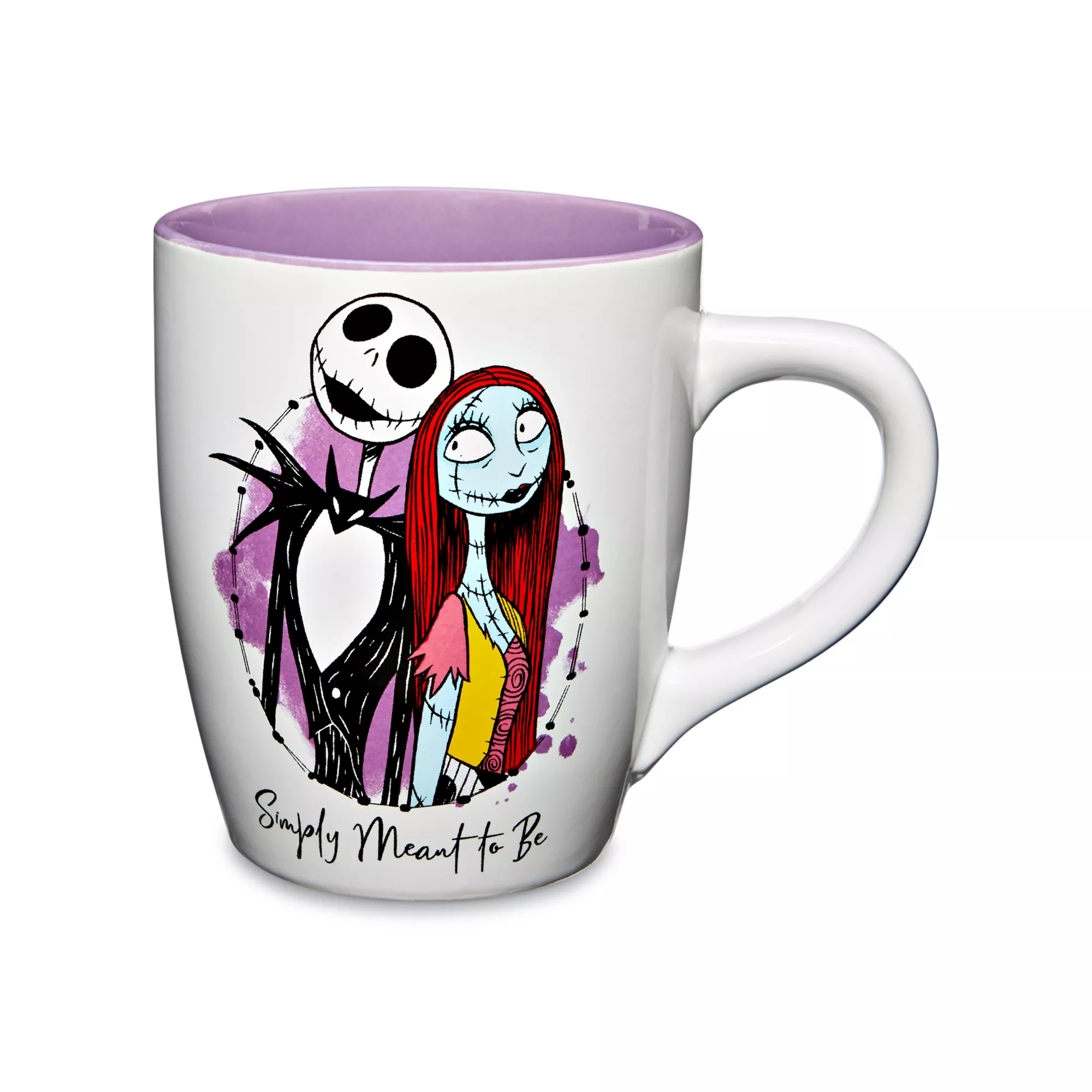 Simply Meant to Be Coffee Mug 25 oz. - The Nightmare Before Christmas at Spencer's