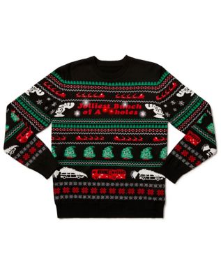 Jolliest Bunch of Assholes Ugly Christmas Sweater - National Lampoon's Christmas Vacation