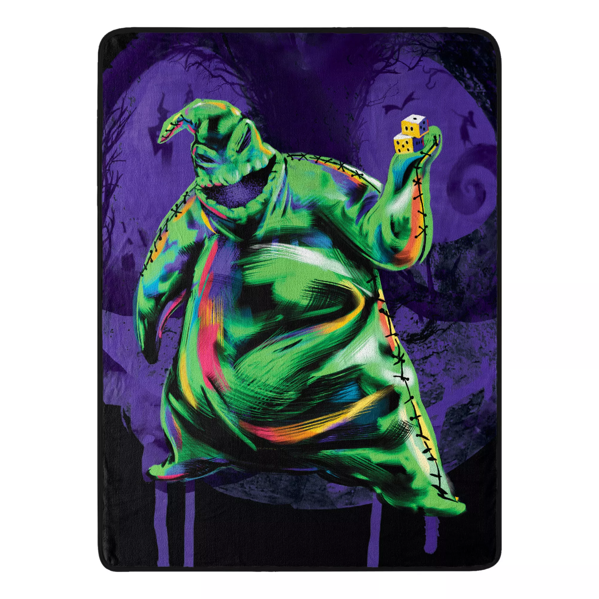 Oogie Boogie Fleece Blanket – The Nightmare Before Christmas at Spencer's