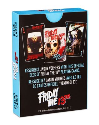 Jason Voorhees Playing Cards - Friday the 13th