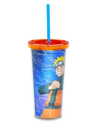 Naruto Pose Cup with Straw 20 oz. - Naruto Shippudden