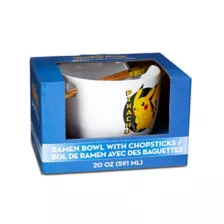 Pikachu Bowl with Chopsticks 20 oz. - Pokémon at Spirit Halloween
