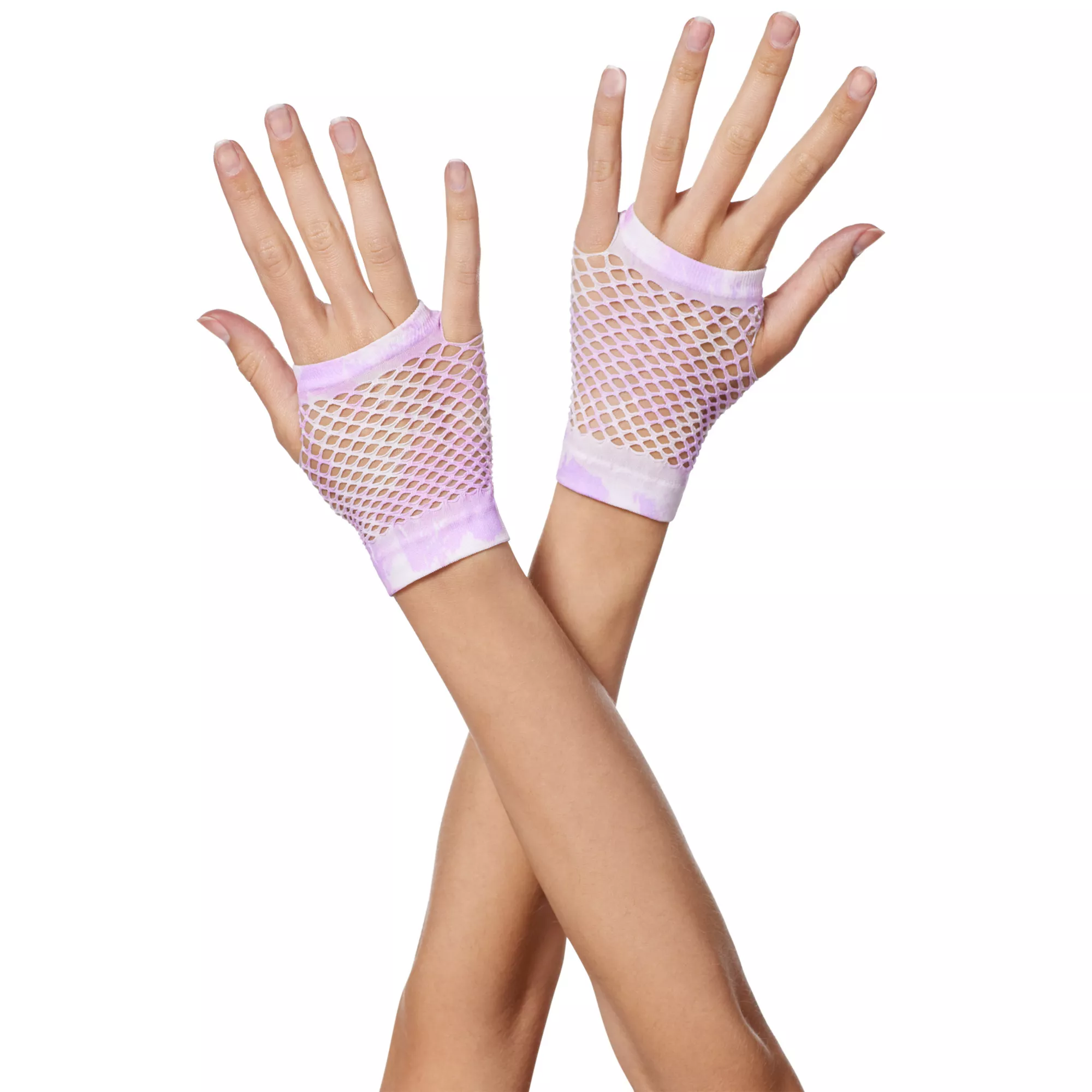 Fingerless Mesh Gloves at Spencer's