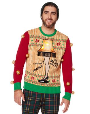 Christmas story lamp on sale sweater