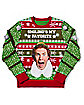 Light-Up Smiling's My Favorite Ugly Christmas Sweater - Elf