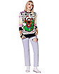 Light-Up Santa Scooby Ugly Christmas Sweater - Scooby-Doo