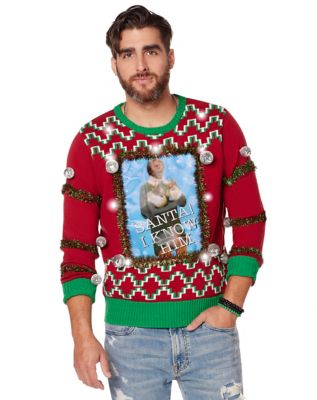 Light up 2025 elf christmas sweater