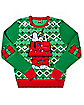 Light-Up Snoopy Dog House Ugly Christmas Sweater - Peanuts