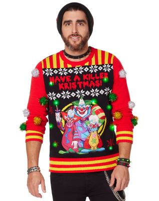 Scary ugly christmas clearance sweater