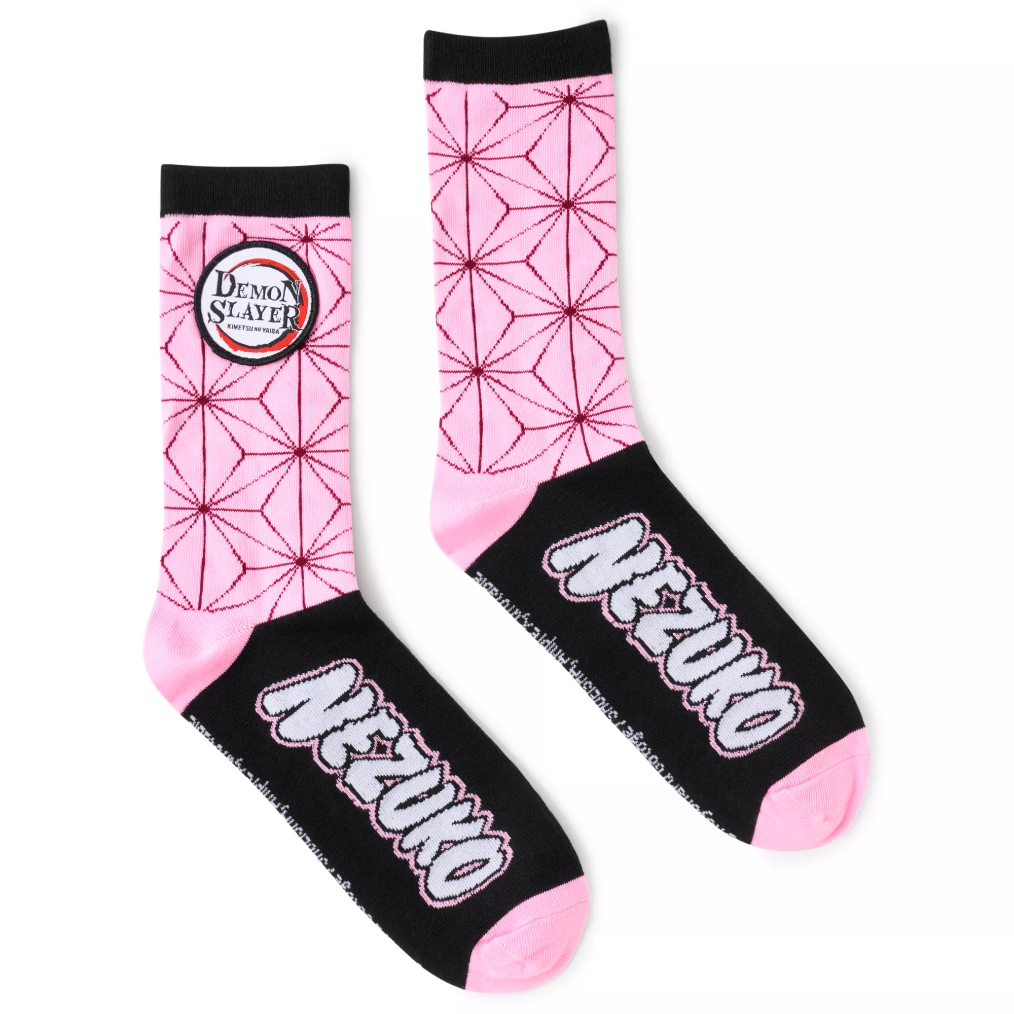 Nezuko Crew Socks - Demon Slayer at Spencer's