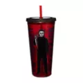 Michael Myers Stalker Cup with Straw 20 oz. - Halloween at Spencer's