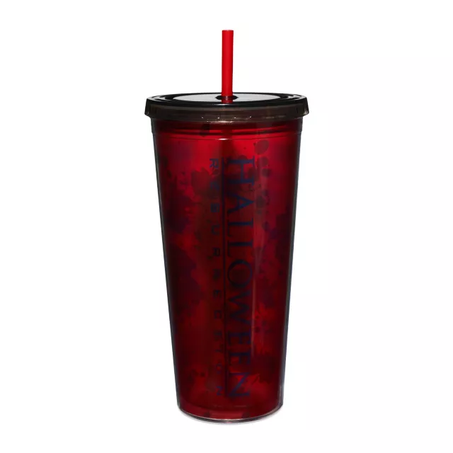 Michael Myers Stalker Cup with Straw 20 oz. - Halloween at Spencer's