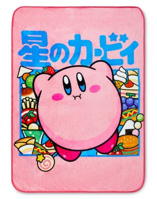 Kirby Food Fleece Blanket - Spirithalloween.com