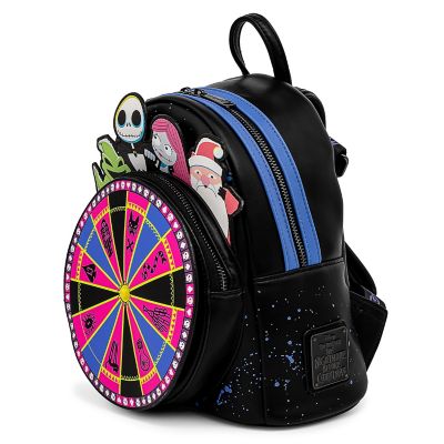 Loungefly The Nightmare Before Christmas Roulette Wheel Mini Backpack