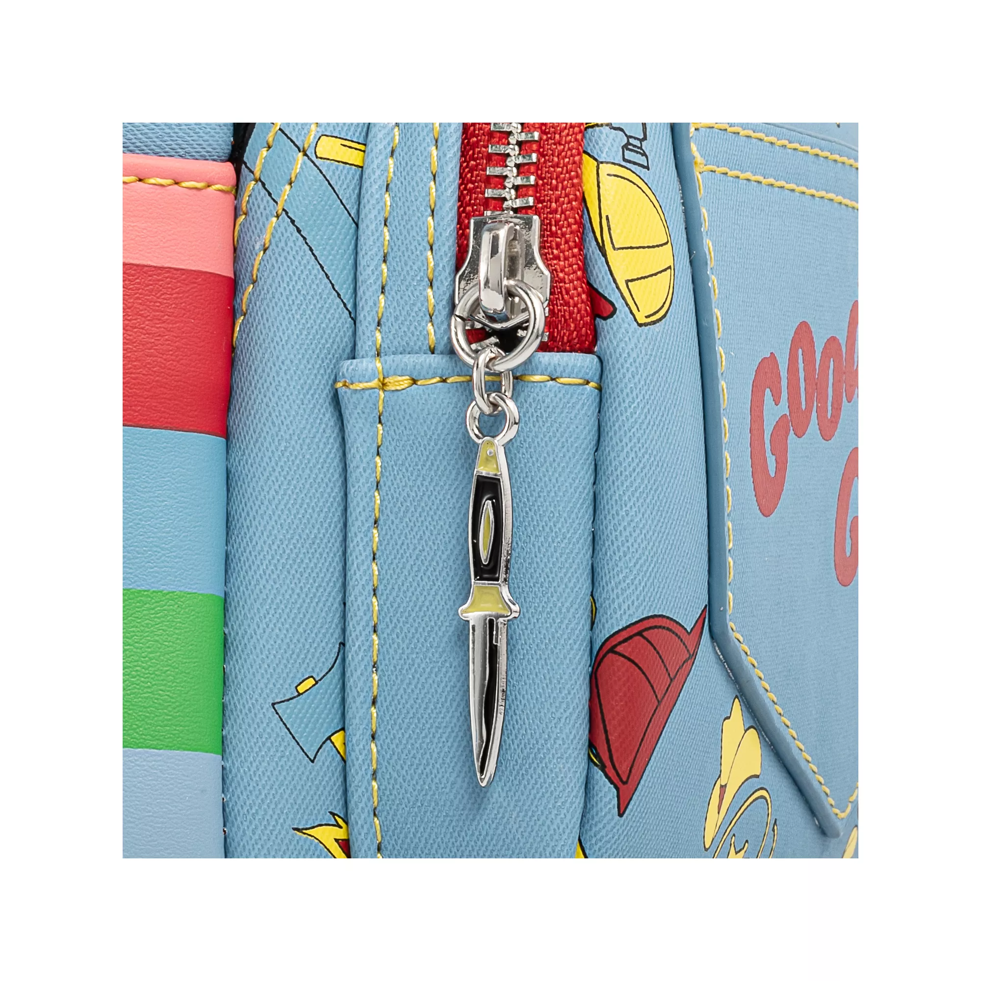 Loungefly Chucky Overalls Mini Backpack at Spencer's