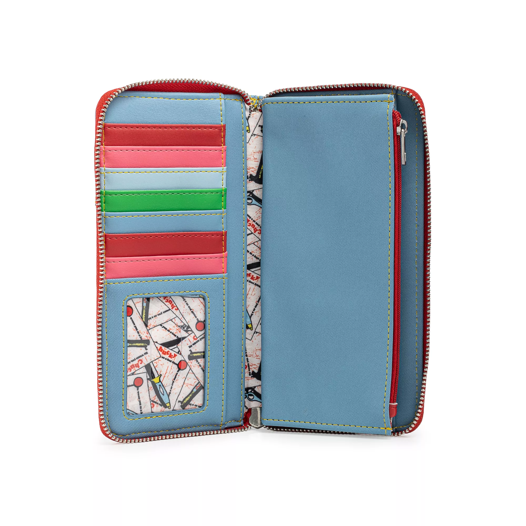 Loungefly Good Guys Chucky Zip Wallet at Spirit Halloween