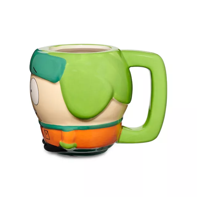 Molded Chibi Kyle Coffee Mug - South Park at Spencer's