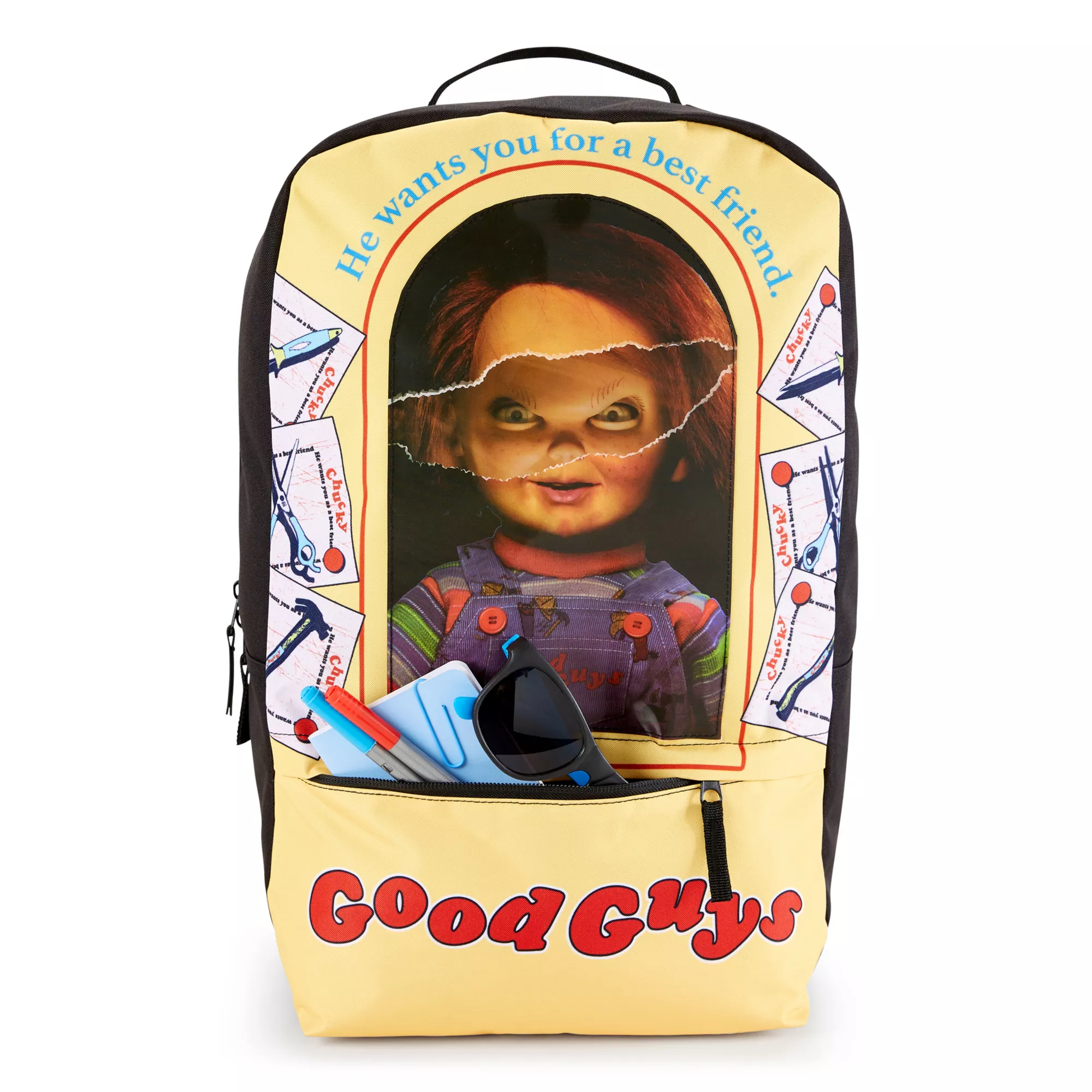 Good Guys Chucky Backpack at Spencer's