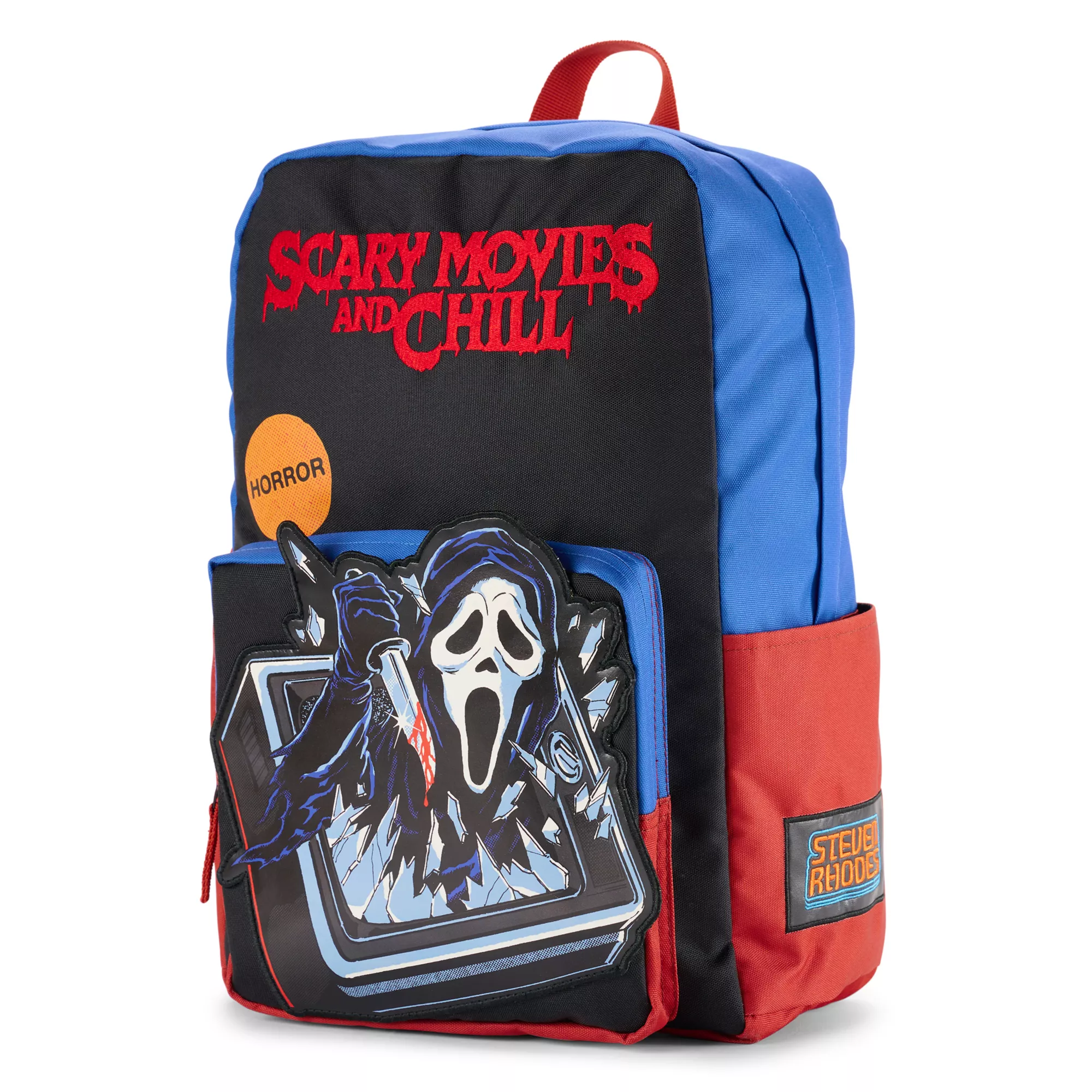 Ghost Face Scary Movies and Chill Backpack -  Steven Rhodes at Spencer's