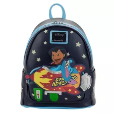 Loungefly Glow in the Dark Space Adventure Mini Backpack - Lilo & Stitch at Spencer's