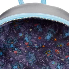 Loungefly Glow in the Dark Space Adventure Mini Backpack - Lilo & Stitch at Spencer's