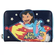 Loungefly Glow in the Dark Space Adventure Zip Wallet - Lilo & Stitch at Spencer's