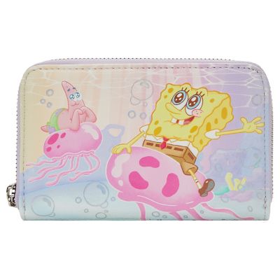 Loungefly Pastel Jellyfish Zip Wallet - SpongeBob SquarePants