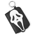 Glow in the Dark Ghost Face Zip Wallet at Spencer's