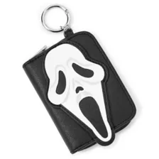 Glow in the Dark Ghost Face Zip Wallet at Spencer's