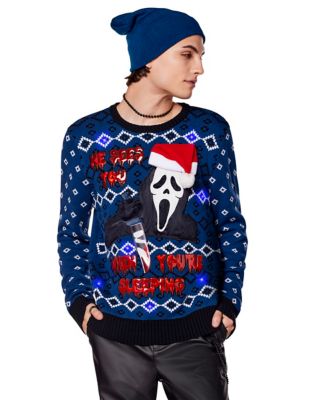 An Ugly Slasher Horror Movie Ugly Christmas Sweater Best Gift For Men And  Women