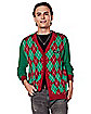 Jolly AF Ugly Christmas Cardigan Sweater