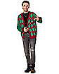 Jolly AF Ugly Christmas Cardigan Sweater