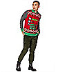 Light-Up Mind Your Business Checklist Ugly Christmas Sweater