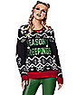 Light-Up Season's Creepings Ugly Christmas Sweater