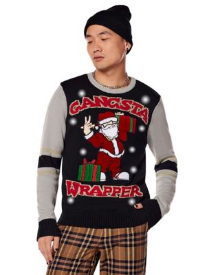 Gangsta store wrapper sweater