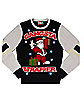 Light-Up Gangsta Wrapper Ugly Christmas Sweater