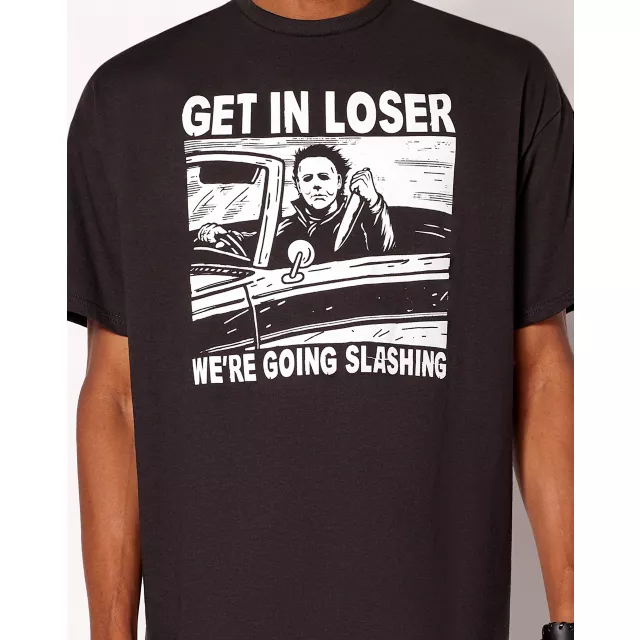 Going Slashing Michael Myers T Shirt - Halloween at Spencer's