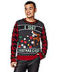 Light-Up I Shit Christmas Cheer Ugly Christmas Sweater