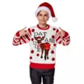 Light-Up Dat Ass Doe Christmas Sweater at Spencer's